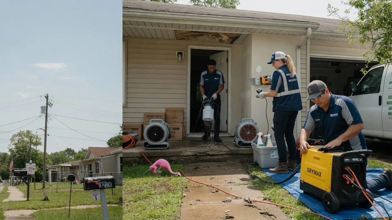 Storm Damage Water Removal in Mulberry Grove, IL near me